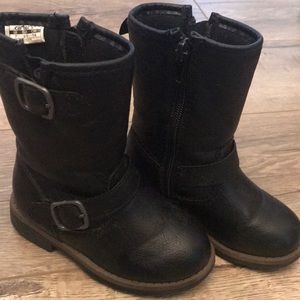 Toddler Carter’s Black Boots size 7